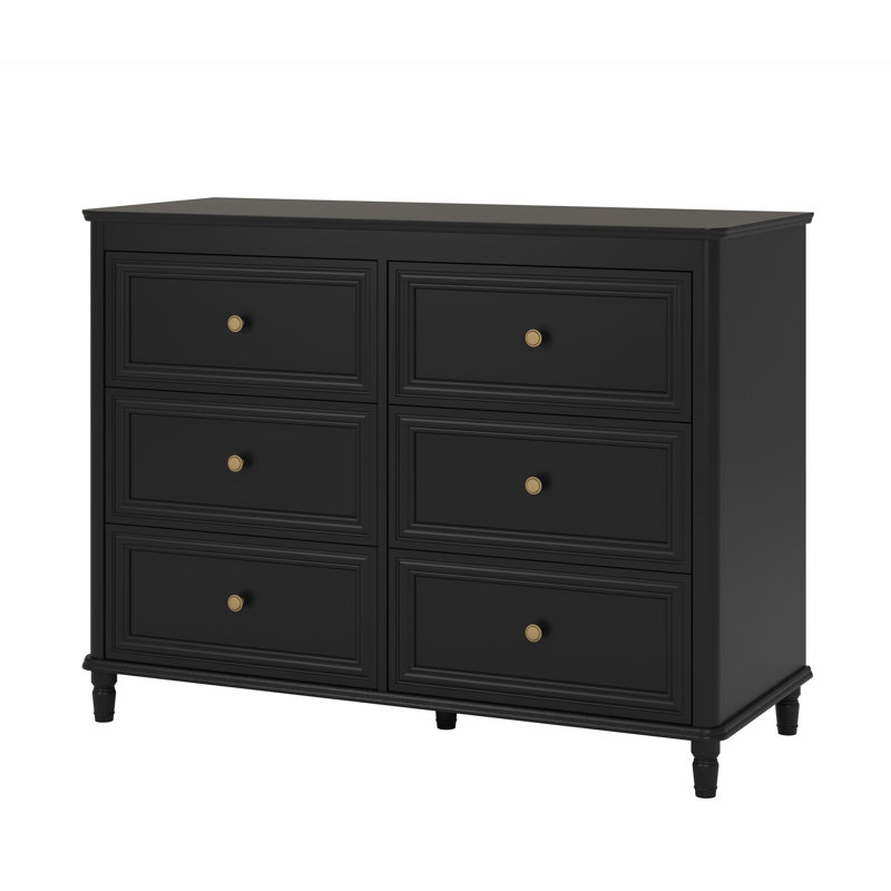 Little Seeds Piper 6 Drawer Double Dresser & Reviews Wayfair